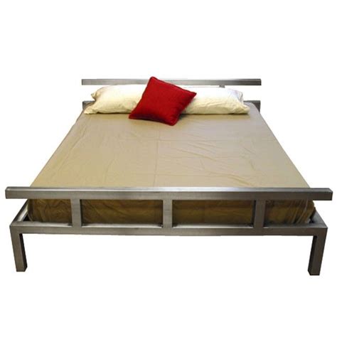 metal box bed manufacturer|stainless steel platform beds.